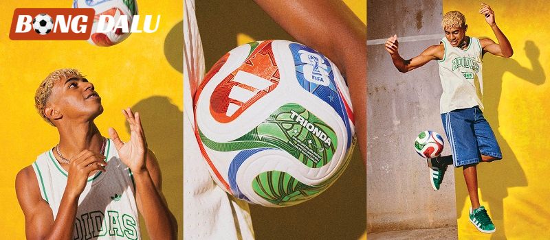 Quỹ đạo bay của Adidas Trionda ổn định với điểm rơi chính xác