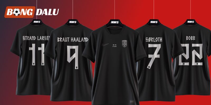 Trang phục đội tuyển Na Uy – Áo đấu Sân khách